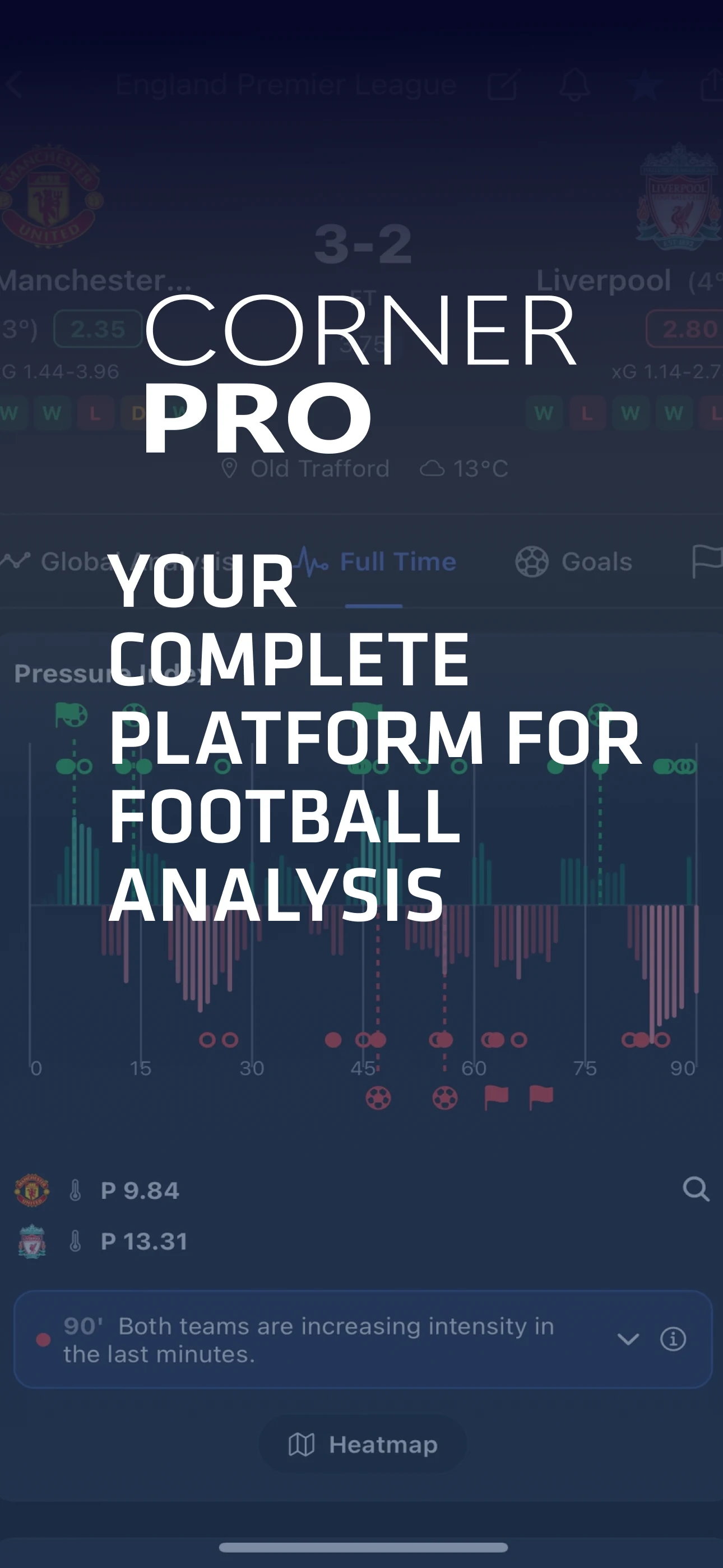 CornerPro Football Stats screenshot