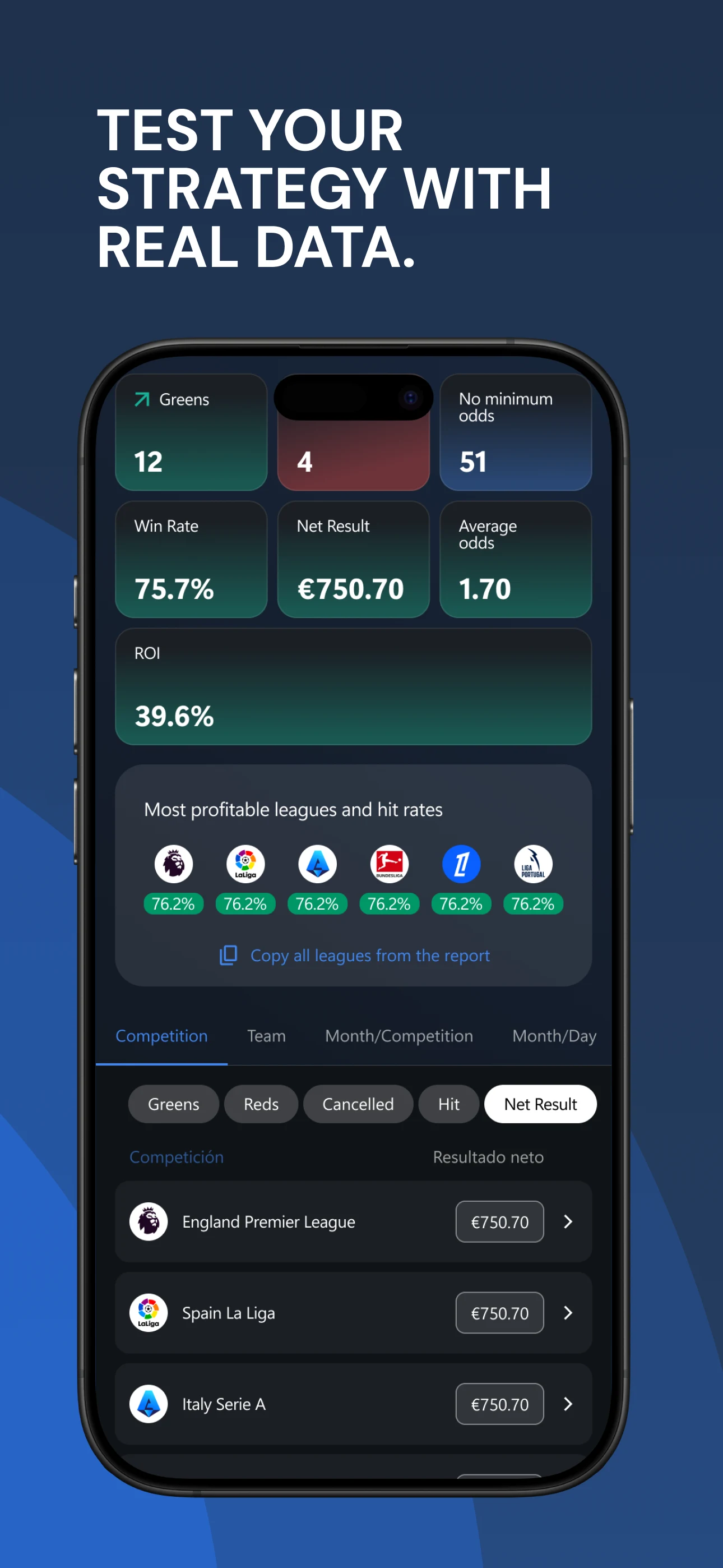 CornerPro Football Stats screenshot